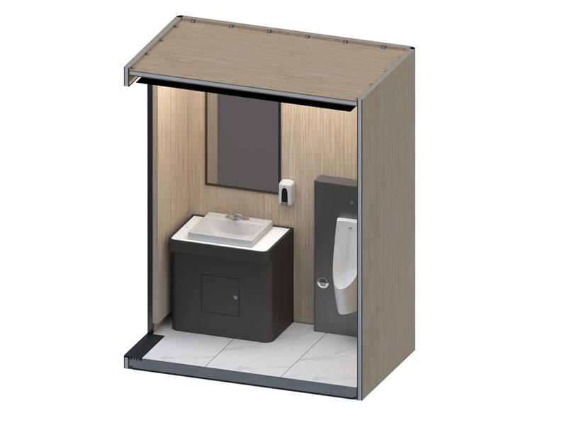 Сборный общественный туалет, JLCS-001